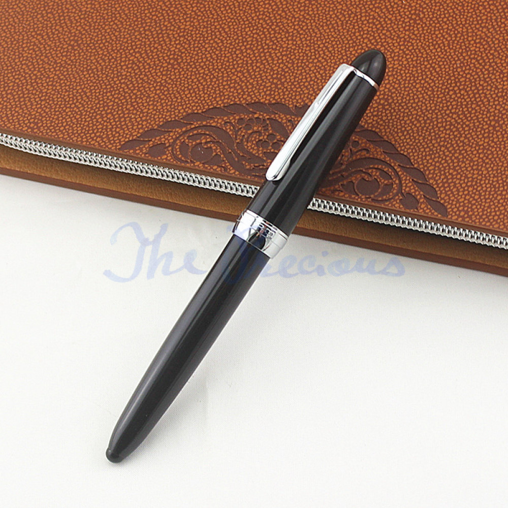 JINHAO #992 Black Opaque Lightweight Fountain Pen EF Nib CT UK SOLD! 