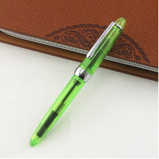 Jinhao 992 transparent green fountain pen
