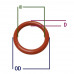 silicone o-ring 10x1